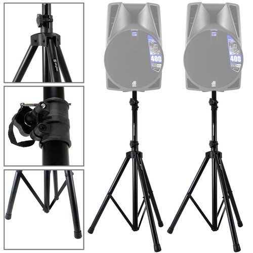 Vonyx black adjustable - black,