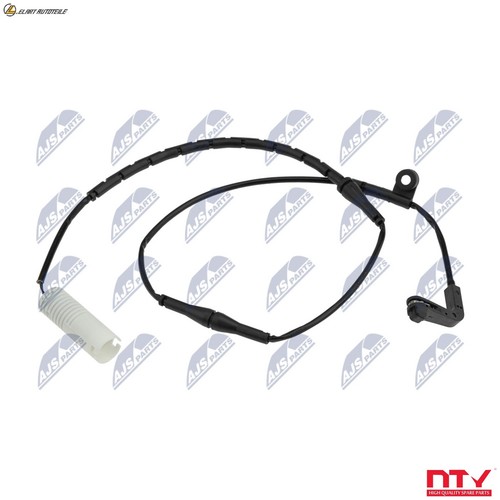 Warning contact brake pad wear - brake,