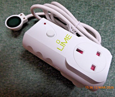 Lime energy saving plug ES1016