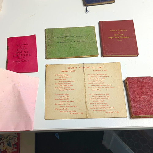 Royal arch masonic lot - masonic,
