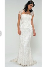 Sassi Holford Pre Owned Wedding Dress And Bolero Jacket