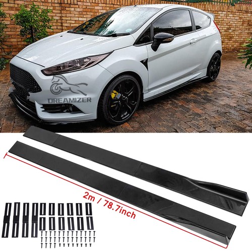 Car side skirts rocker - car,