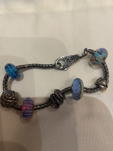 Trollbeads bracelet and 6 - bracelet,