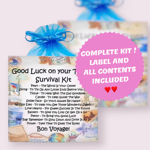 Good luck your travels - luck, on