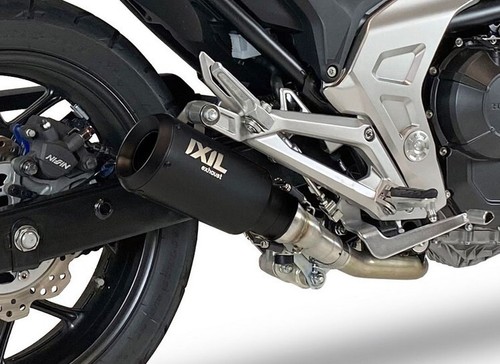 Ixil black muffler - rb, honda