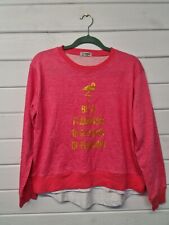 Womens Pink Size Medium Nevada Be A Flamingo In A Flock Of Pigeons Jumper Top 