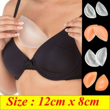 Silicone Gel Bra Breast Enhancers Push Up Pads Chicken Bikini Fillets Inserts UK
