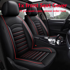 Black Car Seat Covers for Ford Focus 2 MK1 MK3 Mondeo MK4 Fiesta MK7 Fusion Kuga