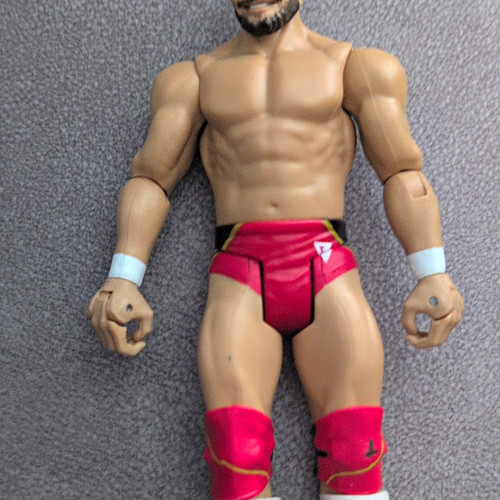 Wrestling action figure red - wrestling,