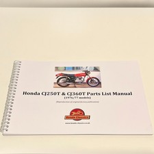 Honda CJ250T CJ360T Factory