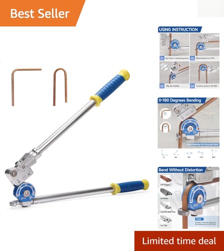 Heavy duty pipe bender - duty, 3/8"