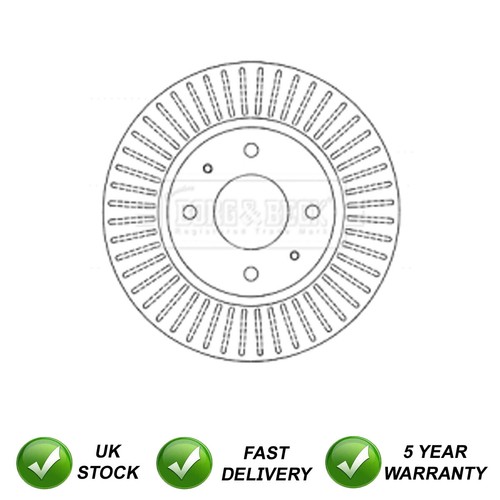 Brake disc front sjr - sjr, fits