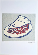 Roy Lichtenstein Cherry Pie 50 X 35 CM Signed Lithograph Limited #29/150