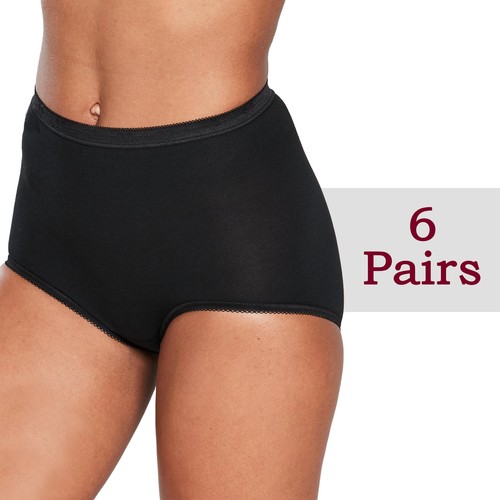 Pack ladies briefs knickers - 6,