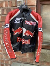 Red Bull kids leather jacket size 1 