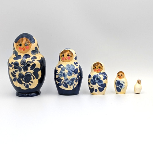Vintage russian nesting - vintage,