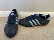 Adidas Bamba Suede Navy Blue / Argentina Blue Mens Trainers UK 8.5 Casuals Retro