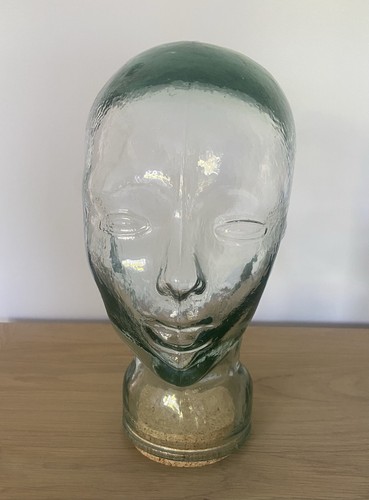 Glass manikin head for - manikin, wigs