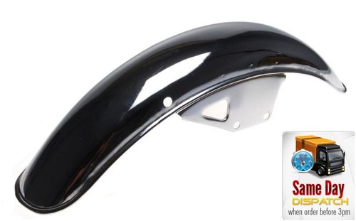Chrome front mudguard fender - front,