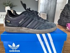 Adidas Originals Busenitz Skateboarding Shoes Mens Size UK 7 Black Cordura