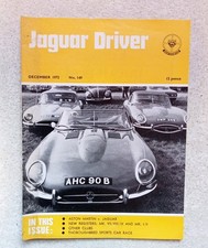 Jaguar Driver Magazine - December 1972 - No.149.