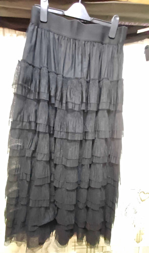 Next black chiffon polyester - black,