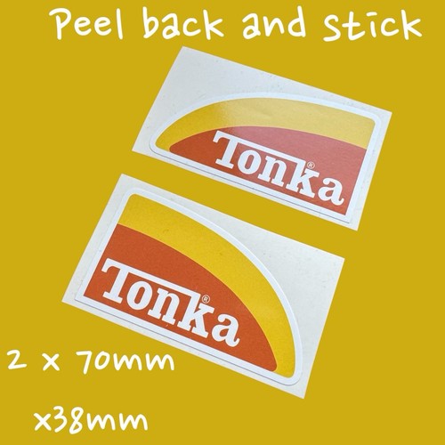 Tonka truck vinyl - vinyl, sticker