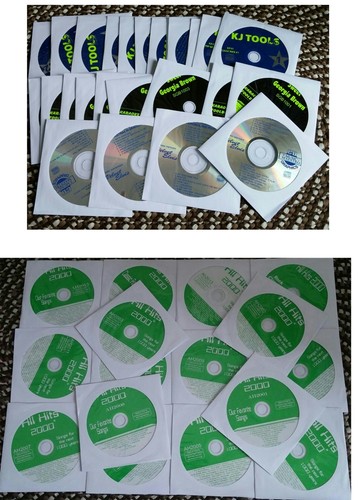 Cdg karaoke discs set g - 42,