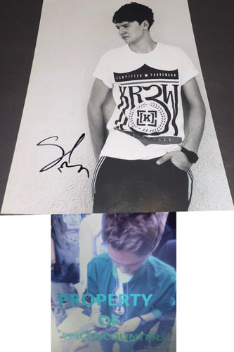 Conor maynard signed 8x10 - conor,