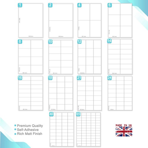 Address labels self - address, a4