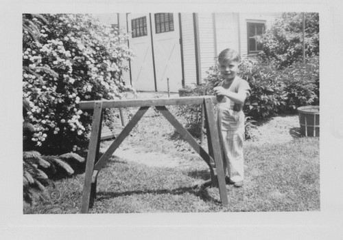 1950s boy wooden - 1950s,