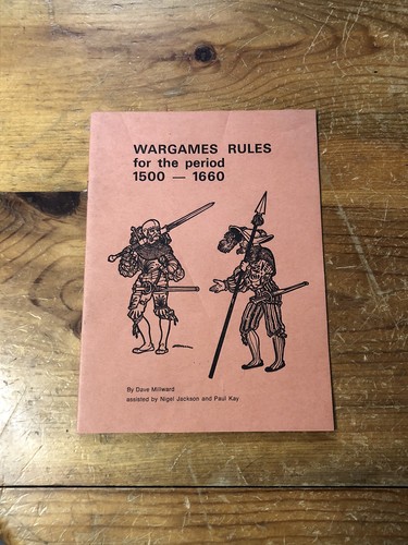 Wargames rules for the period - for,