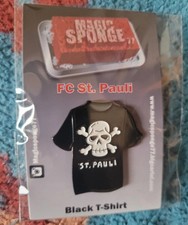 Magic Sponge st pauli football pin badge Unopened