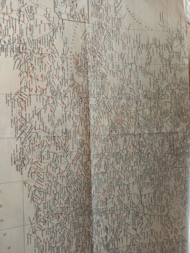 Bradshaws map england - map,