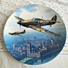 TWO ROYAL DOULTON COLLECTORS PLATES; HURRICANES AND MOSQUITOS