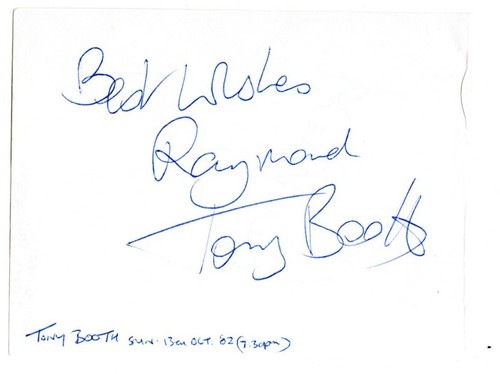 Tony booth actor alf garnett - tony,