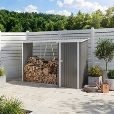 9FT Garden Shed Pent Roof &