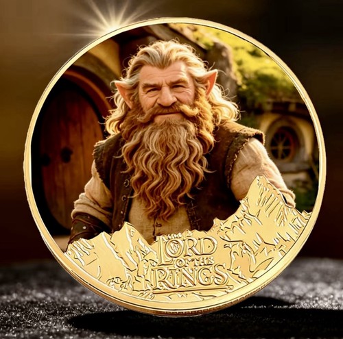 Lord ofthe rings goldplated - lord,