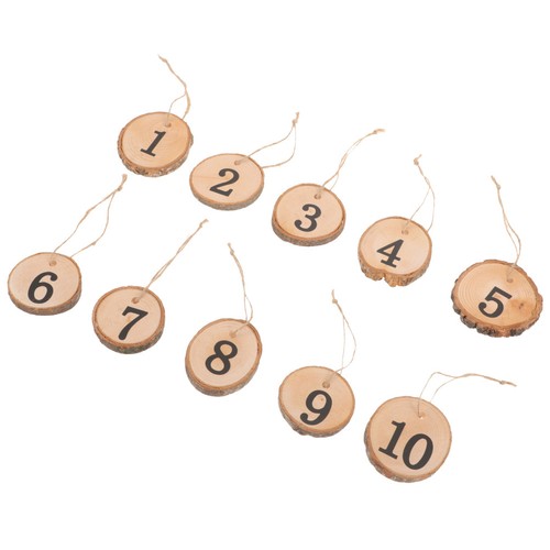 Pcs cardboard numbers stand - numbers,