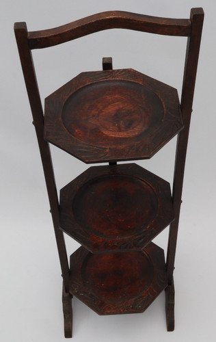 Antique wooden cake - antique, stand