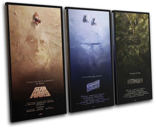 Star wars trilogy posters - star,
