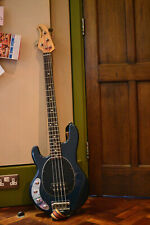 LEFT-HANDED Ernie Ball Musicman StingRay 3 EQ H Carbon Blue