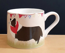 LAURA ASHLEY SHEEPDOG AND BUNTING MUG DOG FARMING CUP
