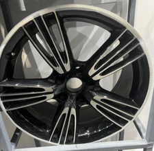 18"5 spoke black pol alloy