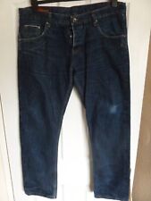 Mens WILLIAM HUNT Savile Row Organic Cotton Straight Leg Jeans  size 38"
