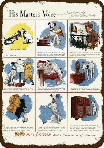 1946 rca mascot dog - 1946, nipper