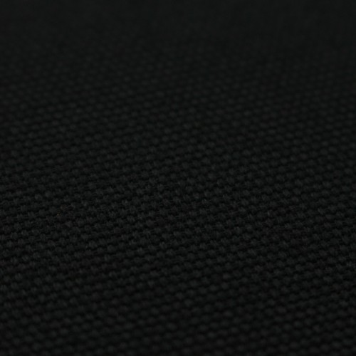 Black cotton canvas duck - 67", w