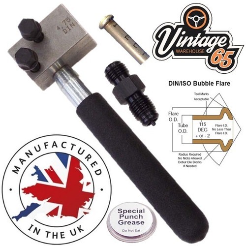 Hand held brake pipe flaring - hand,