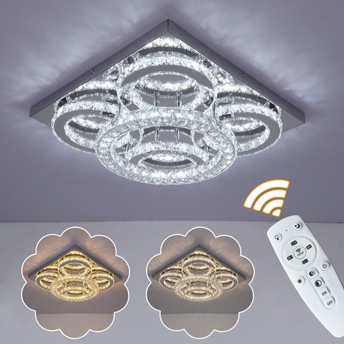 Dimmable crystal chandelier - crystal,