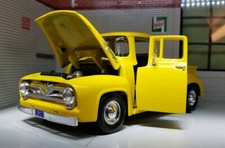 Ford F100 Pickup Yellow 1956